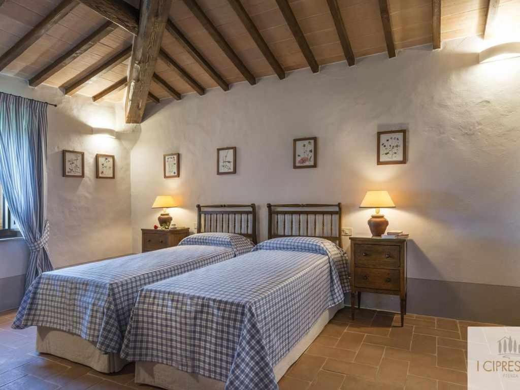 Villa I Cipressini Piscina Riscaldata Spa Toscana Пиенца Экстерьер фото