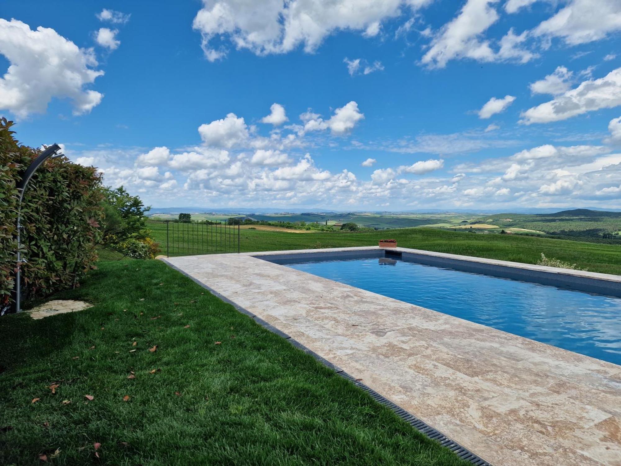 Villa I Cipressini Piscina Riscaldata Spa Toscana Пиенца Экстерьер фото